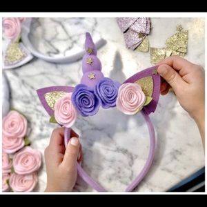 DIY unicorn headband